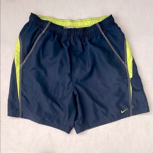 Nike Men’s Blue Swim Trunks Lined Size XL - Picture 1 of 6